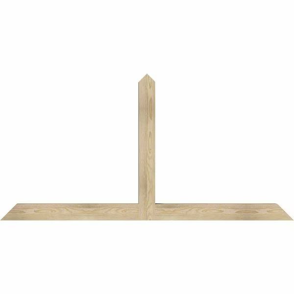 Portland Rough Sawn Timber Gable Bracket, Douglas Fir, 72